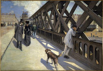 Paris / Pont de l’Europe / Painting by klassik art