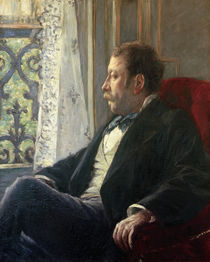 G.Caillebotte, Porträt eines Mannes von klassik art