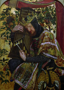 D.G.Rossetti, David als König von klassik art