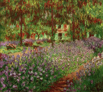 Claude Monet / The Garden / Painting by klassik art