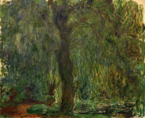 Claude Monet / Willow Tree / Painting by klassik art