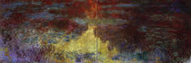 Claude Monet, Der Seerosenteich am Abend von klassik art