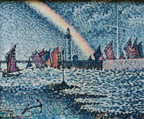 P.Signac, Hafeneinfahrt von Honfleur von klassik art
