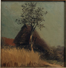 Busch / Cottage in Grain Field /  c. 1865 by klassik-art
