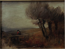 Busch / Flat Landscape / Painting / 1885 by klassik art