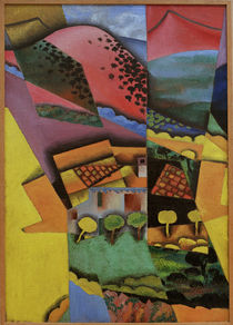 Gris / Landscape near Ceret / 1913 by klassik art