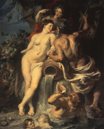 Rubens / Neptune and Cybele by klassik art