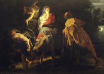 P.P.Rubens, Flight into Egypt / Paint. by klassik art