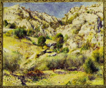 A. Renoir / Mountains near Estaque by klassik art