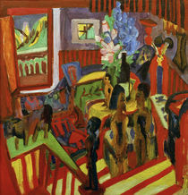 Ernst Ludwig Kirchner, Corner of the studio by klassik art