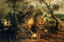 P.P.Rubens / Landscape w. Stone Carriers by klassik art
