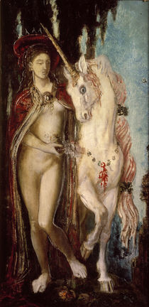 G. Moreau, La Licorne von klassik art
