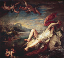 Rubens after Titian / Rape of Europa by klassik art