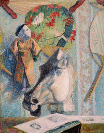 P.Gauguin, Stilleben mit Pferdekopf von klassik art