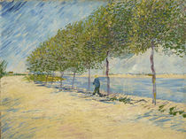 V. van Gogh, Spaziergang am Seineufer by klassik art