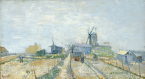 V. van Gogh, Montmartre: Mühlen und Gemüsegärten von klassik art