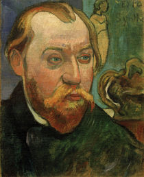P.Gauguin, portrait of Louis Roy / painting by klassik art