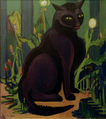 E.L.Kirchner / Black Tomcat by klassik art