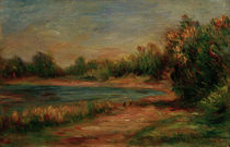 A.Renoir, Landschaft in Guernesey von klassik art