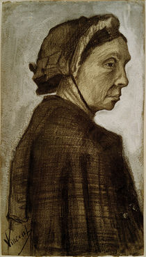 V. van Gogh, Head of a Woman / Draw./ 1882 by klassik art