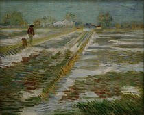 V. van Gogh, Landscape w. Snow / Ptg./1888 by klassik art