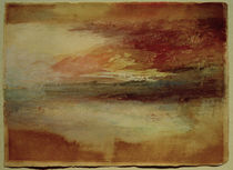 Turner / Sunset near Margate / Watercol. by klassik art