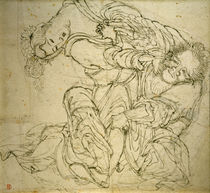 K.Hokusai, Soko kämpft mit seiner Frau by klassik art