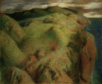 E.Degas, Steilküste von klassik art