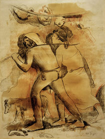 P.Gauguin, Der Aufbruch (Adam und Eva) von klassik art