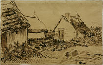 V. v. Gogh, Cottages, Saintes-Maries / Draw. by klassik art