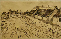 V. v. Gogh, Cottages, Saintes-Marie / Draw. by klassik art