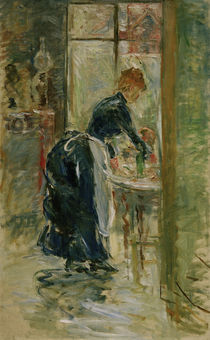 B.Morisot, The little servant, 1886 by klassik art