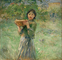 B.Morisot, The bowl of milk, 1890 by klassik art