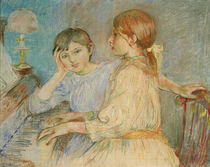 B.Morisot, The Piano / Painting 1888 by klassik art