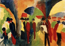 A.Macke / People out for a Stroll by klassik art