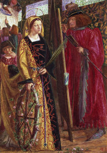D.G.Rossetti, Hl. Katharina von klassik art