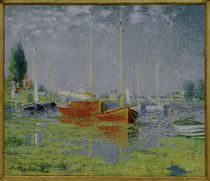 Monet, Freizeitboote bei Argenteuil von klassik art