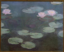 Claude Monet, Rosa Seerosen von klassik art