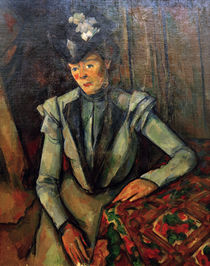 Lady in Blue / Cezanne /  c. 1900 by klassik-art