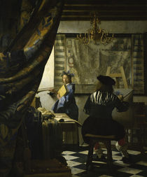 Vermeer, Die Malkunst von klassik art