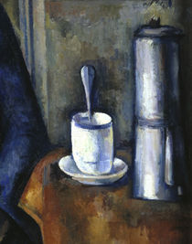 P.Cézanne, Frau mit Kaffeekanne, Aussch. von klassik art