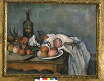 P.Cézanne / Still life with onions by klassik art