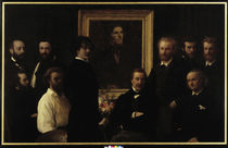 H.Fantin-Latour, Hommage à Delacroix by klassik art