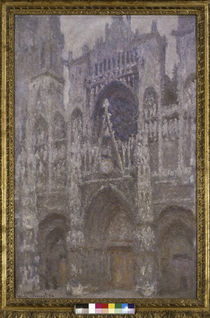 Monet / Rouen Cathedral / Harmonie grise by klassik art