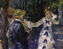 A.Renoir / The Swing / 1876 / Detail by klassik art