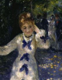 A.Renoir, Die Schaukel / Ausschnitt von klassik art