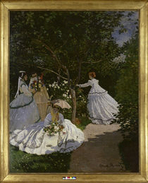 Claude Monet / Women in a garden / 1867 by klassik art