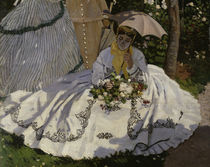 C.Monet, Frauen im Garten / 1867 / Detail von klassik art