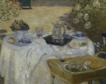 Monet, Le Déjeuner / 1872 / Ausschnitt von klassik art