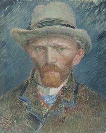 Self-Portrait / V.v. Gogh / Painting 1887 by klassik art